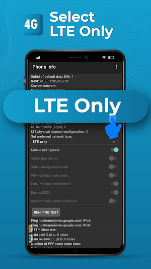 4g lte only mode: Wifi Tools Screenshot 1