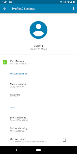 Midco Softphone Screenshot 3