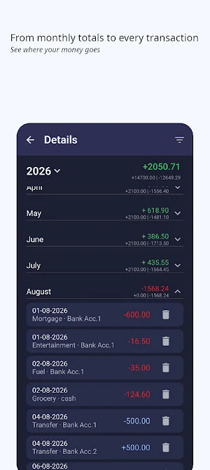 S-Pal - free expense tracker Screenshot 3