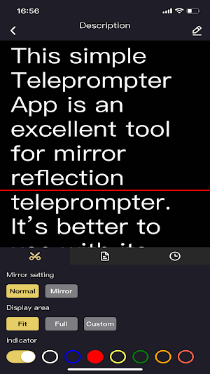 S-Teleprompter Screenshot 1