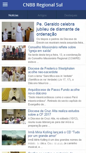 CNBB - Regional Sul 3 Screenshot 1