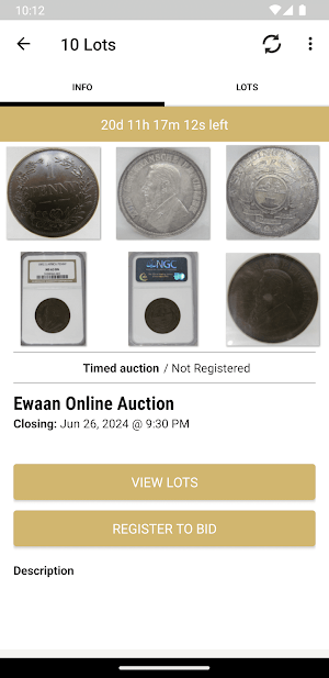 EWAAN Galleries Screenshot 1
