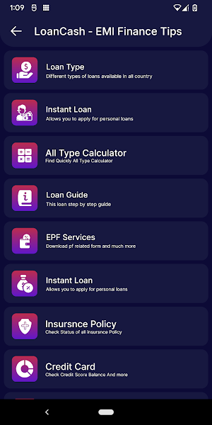 LoanCash - EMI Finance Tips Screenshot 0