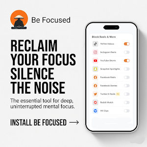 Be Focused: App, Site Blocker Screenshot 0