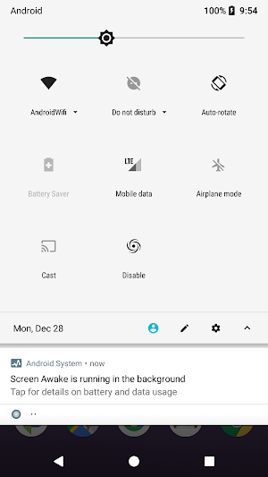 Screen Awake Screenshot 2