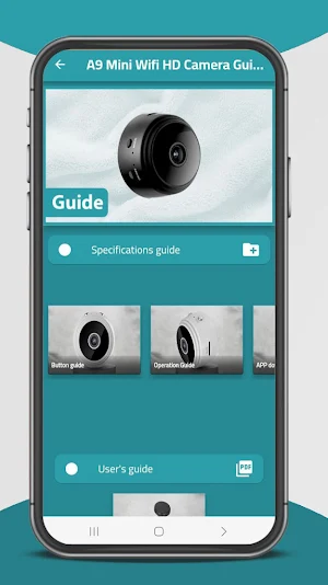 A9 Mini Wifi HD Camera Guide Screenshot 0