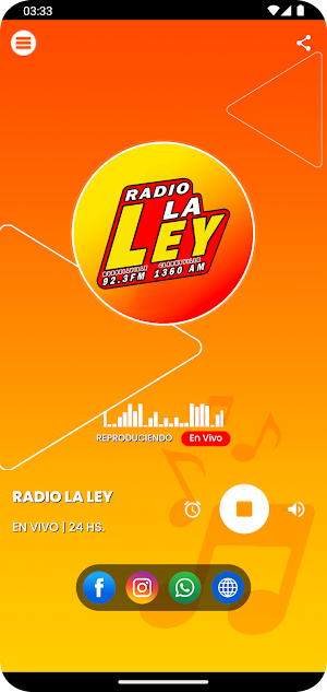 Radio La Ley Screenshot 1
