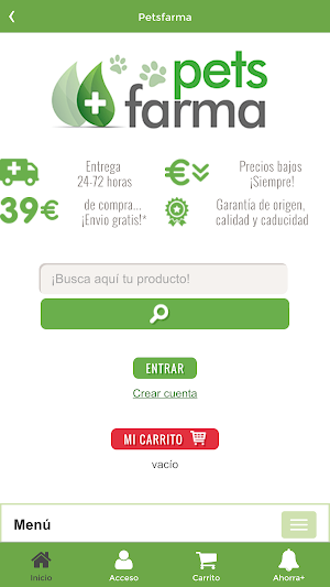 Petsfarma farmacia veterinaria Screenshot 0