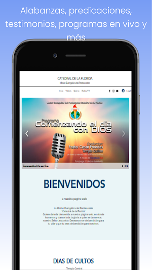 Radio Catedral Screenshot 1