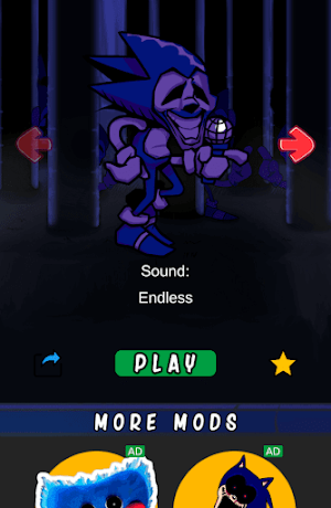 FNF Majin Sonik Mod Test Screenshot 0