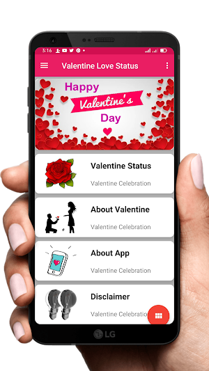 Valentine Day Love Status - भ्यालेनटाइन डे शायरी Screenshot 1