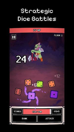 Dice Gambit: Farkle Roguelite Screenshot 1