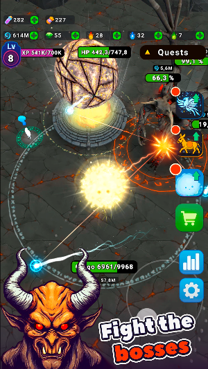 Io's Quest: RPG & .io Action Screenshot 0