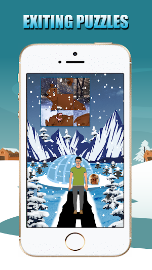 Doors Escape Game Forever - Frozen Family Screenshot 1