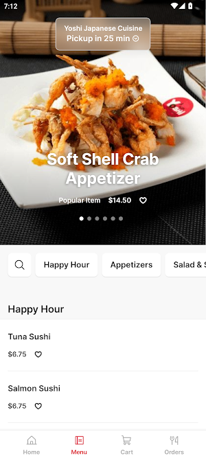 Yoshi Sushi Hesperia Screenshot 1