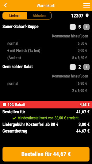 Mango Lassi indische Küche Screenshot 1
