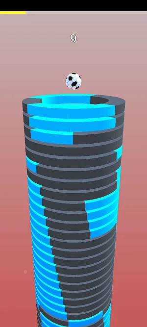Helix stack ball hit 3d Screenshot 3