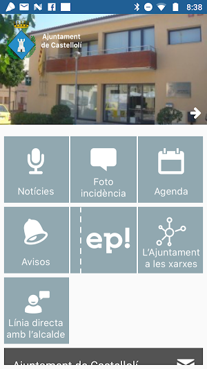 Ajuntament de Castellolí Screenshot 0