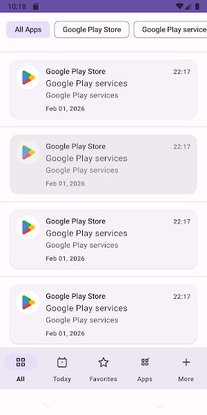 NotiLog — Notification History Screenshot 1