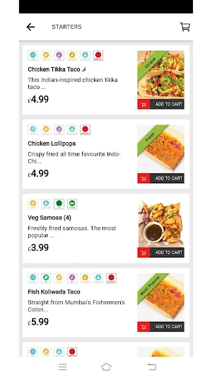 V1 Restaurant and Takeaway Screenshot 3