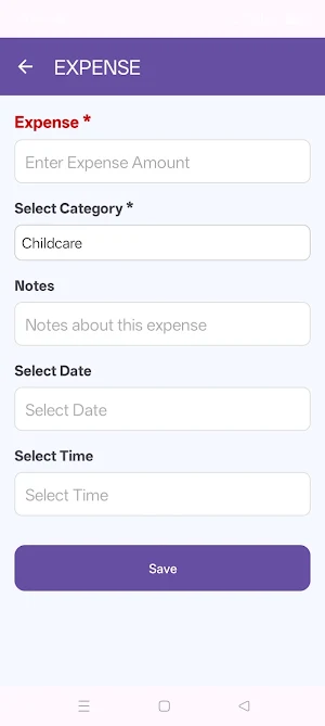 Money Manager Screenshot 1