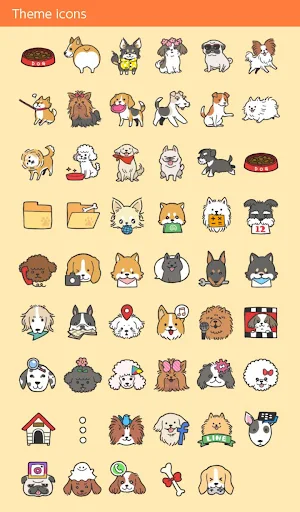Cute Wallpaper I Love DOGS Theme Screenshot 3