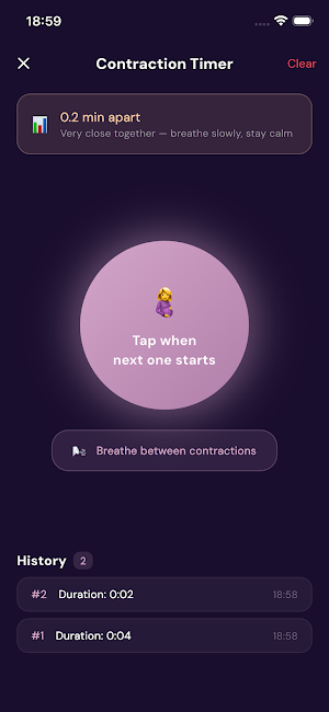 Oxyra- Mama Breathing Screenshot 2