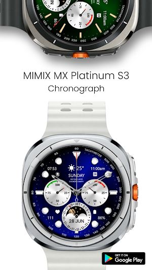 MIMIX Platinum S3 Watchface Screenshot 1
