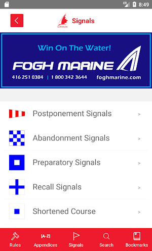 Racing Rules with Sail Canada  Screenshot 2