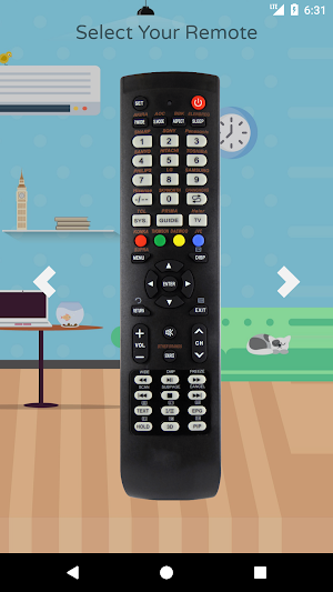 Remote Control For Thomson TV Screenshot 0