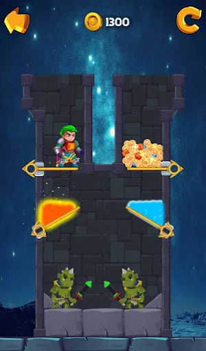 Hero Rescue PRO - Pin Pull - Save Princess Screenshot 2