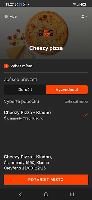 CHEEZY PIZZA Screenshot 0