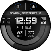 Digital Watch Face Premium
