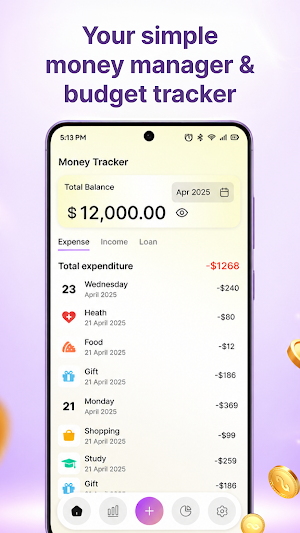 Money Budget Manager Screenshot 0