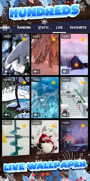 winter aesthetic wallpaper Screenshot 2
