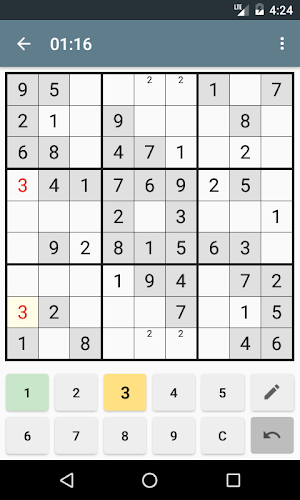 YA Sudoku Screenshot 2