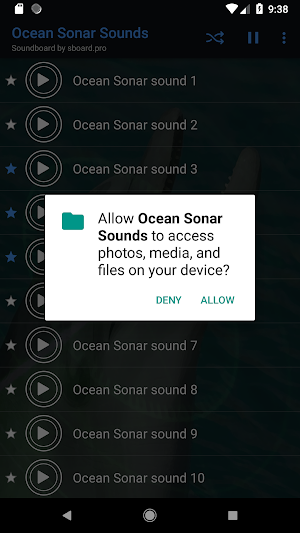 Ocean sonar sounds ~ Sboard.pro Screenshot 1