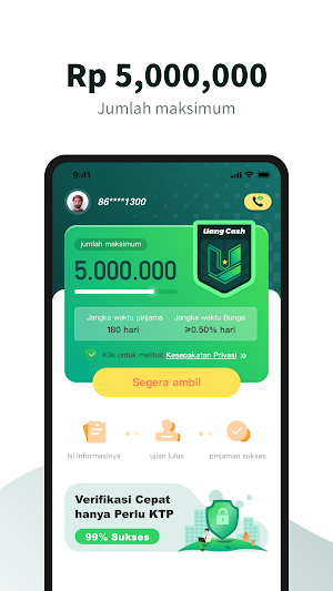 Uang Cash - Pinjaman Online Screenshot 0