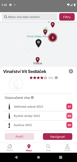 Vinaři Vrbice Screenshot 2