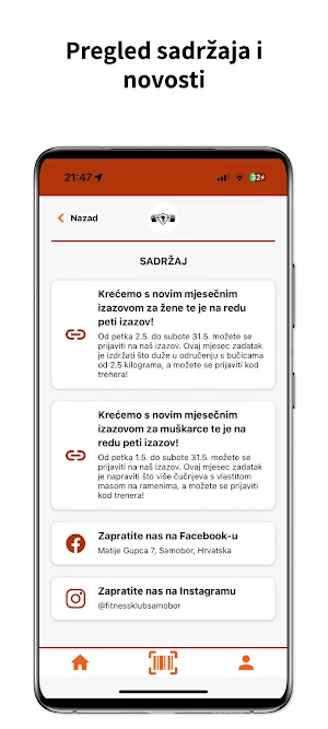 Fitness klub Samobor Screenshot 3