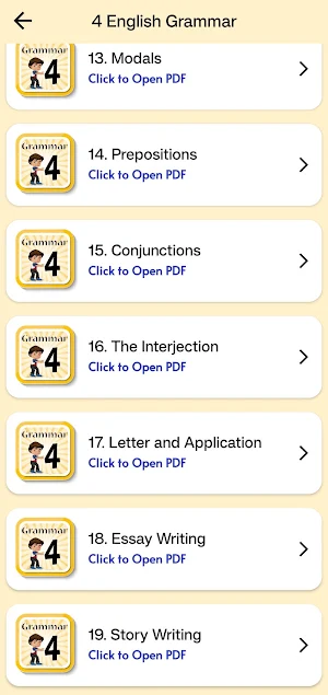 Class 4 English Grammar Book Screenshot 3