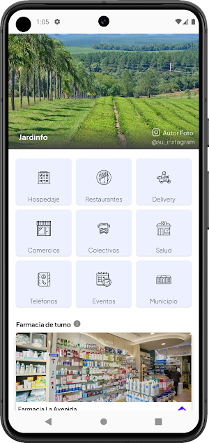Jardinfo - Jardín América - Screenshot 1