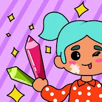 Toca Coloring Book Glitter