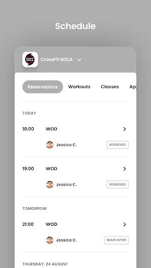 CrossFit NOLA Screenshot 2