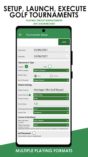 PGF GEMGolfers Screenshot 1