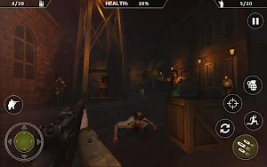 WWII Zombies Survival - World War Horror Story Screenshot 1
