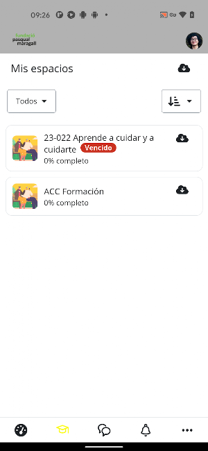 RECURSOS CUIDADOS ALZHEIMER Screenshot 2