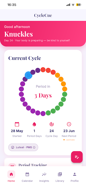 CycleCue Screenshot 1