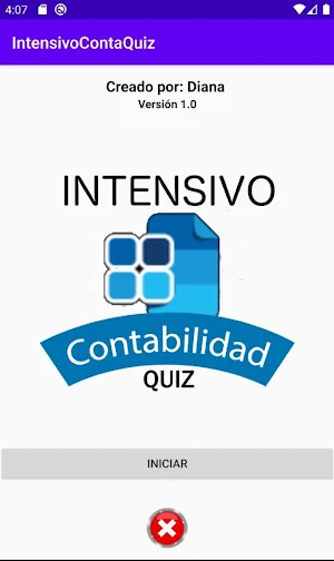 IntensivoContaQuiz Screenshot 0