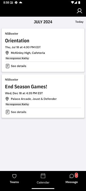 Eclipse Lacrosse Club Screenshot 2